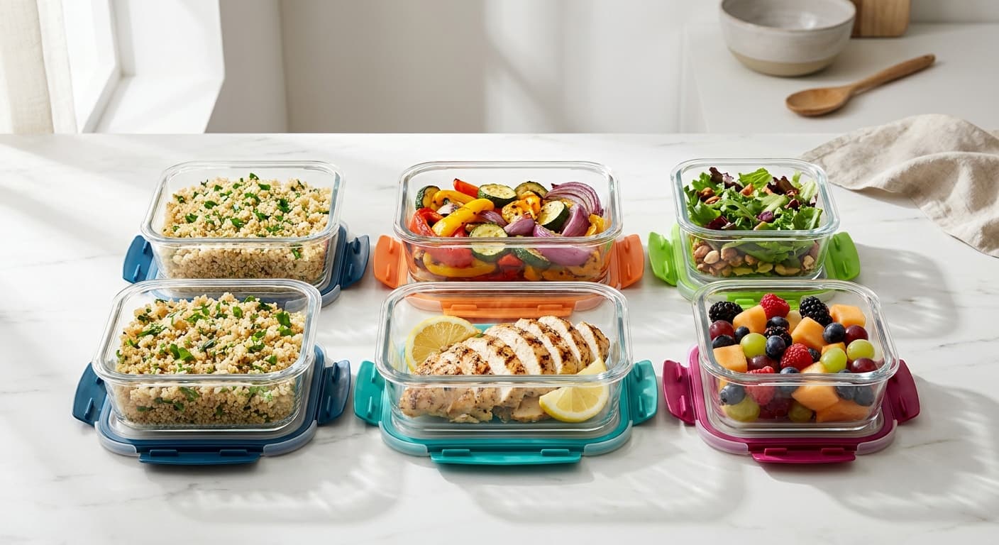 Meal Prep at 1,300 kcal: Fridge & Freezer Cleanup Edition