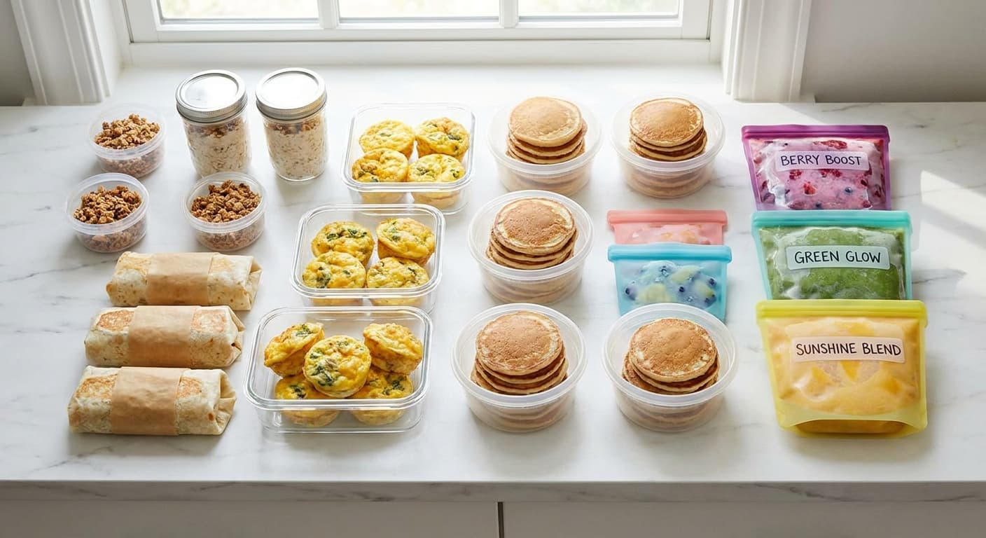 Grab & Go Freezer Breakfast Prep Ideas: Your Morning Game-Changer