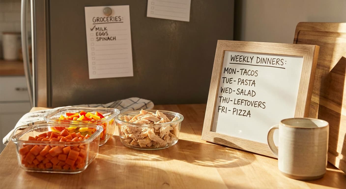 The 'Minimum Viable Prep' Method: How Busy Families Can Get 4 Dinners on the Table With One Short Sunday Session